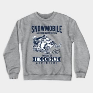 Snowmobile Crewneck Sweatshirt